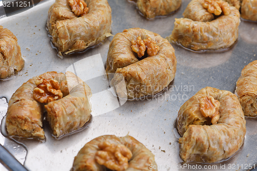 Image of turkish baklava dessert