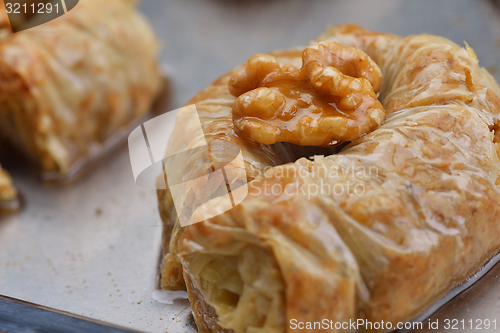 Image of turkish baklava dessert