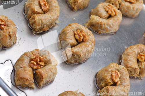 Image of turkish baklava dessert