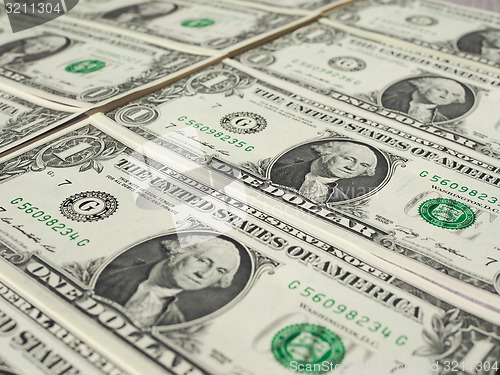 Image of Dollar notes 1 Dollar