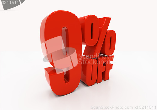 Image of 3D 9 percent