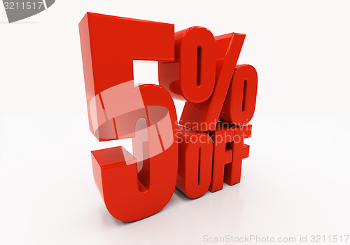 Image of 3D 5 percent