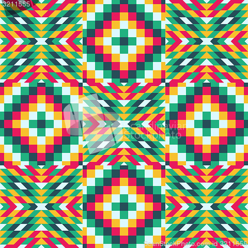 Image of Seamless pattern. Mosaic. 