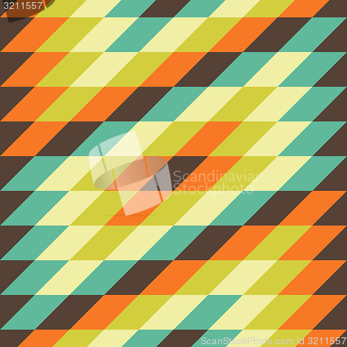 Image of Seamless geometric background. Mosaic. 