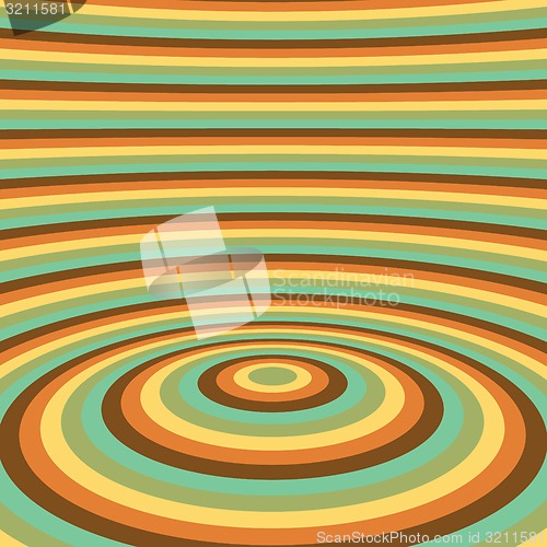 Image of Abstract swirl background. Pattern with optical illusion. 