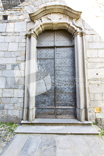 Image of  italy  lombardy     in  the arsago seprio    old   church    wa