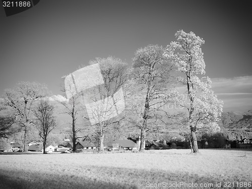 Image of infrared photography landscape