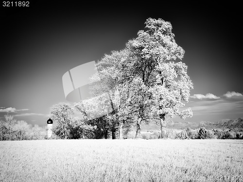 Image of infrared photography landscape