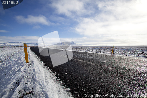 Image of Wet ringroad in winter