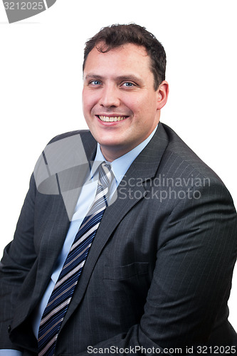 Image of Cheerful Business Man