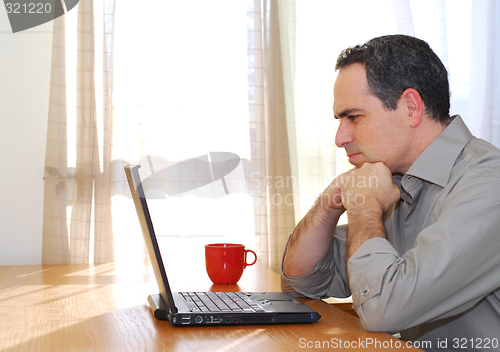 Image of Man with laptop