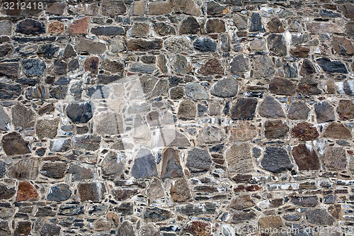 Image of old fortress stone masonry wall pattern