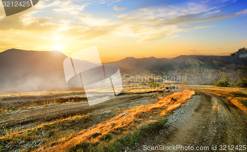 Image of Mountain road