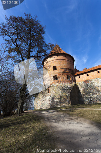 Image of Trakai Island Castle, Lithuania.