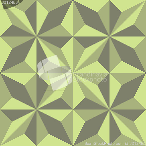 Image of Abstract geometric polygonal background composed of triangles. 