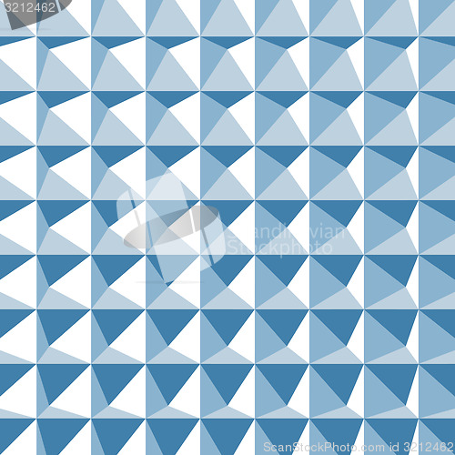 Image of Abstract 3d geometric pattern. Polygonal background. 