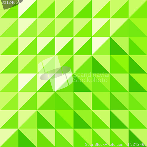 Image of Geometric triangles background. Mosaic. 