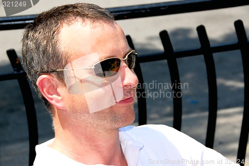Image of Man sunglasses