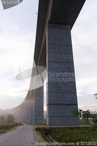 Image of Large highway viaduct ( Hungary)