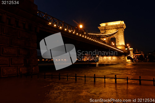 Image of Budapest at night