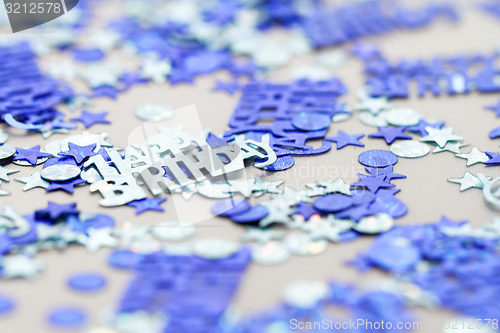 Image of Happy birthday confetti