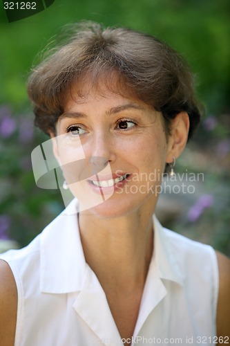 Image of Beautiful mature woman