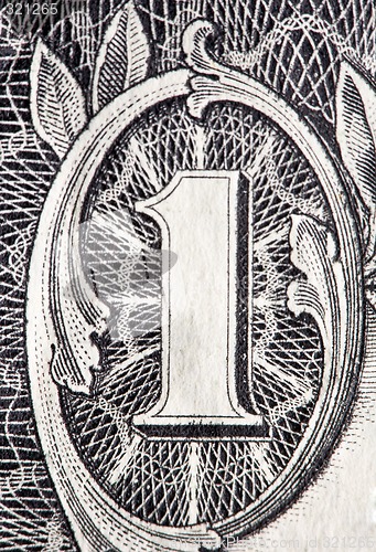 Image of One dollar bill