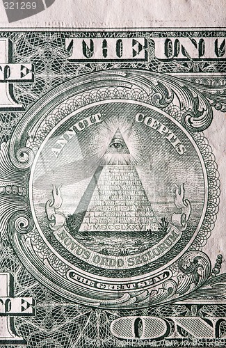 Image of One dollar bill