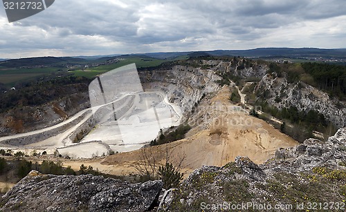 Image of Limestone mine, Koneprusy, Czech republic