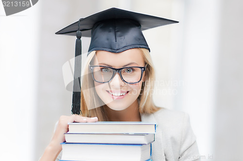 Image of student in graduation cap