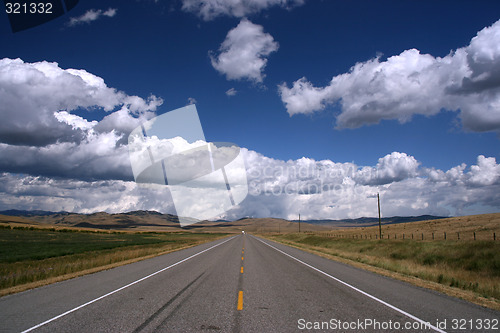 Image of Straight road