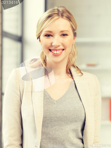 Image of happy and smiling woman