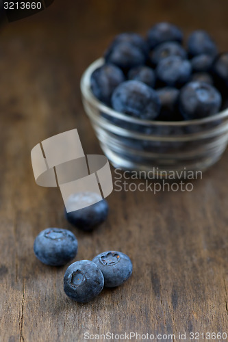 Image of Fresh blueberries