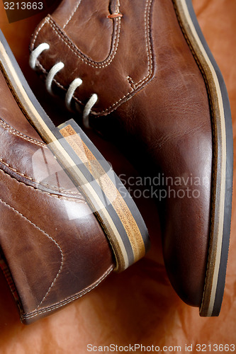 Image of Brown Leather shoes