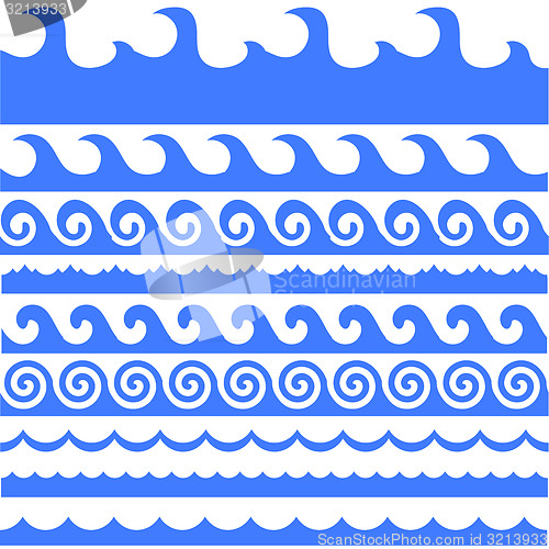 Image of Sea Waves Set