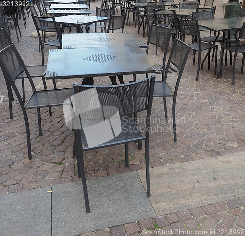 Image of Tables and chairs