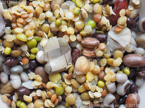 Image of Beans vegetable salad