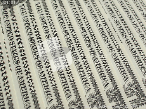 Image of Dollar notes 1 Dollar
