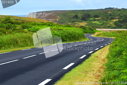 Image of Winding road