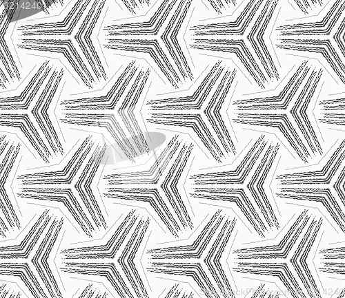 Image of Monochrome rough striped small tetrapods