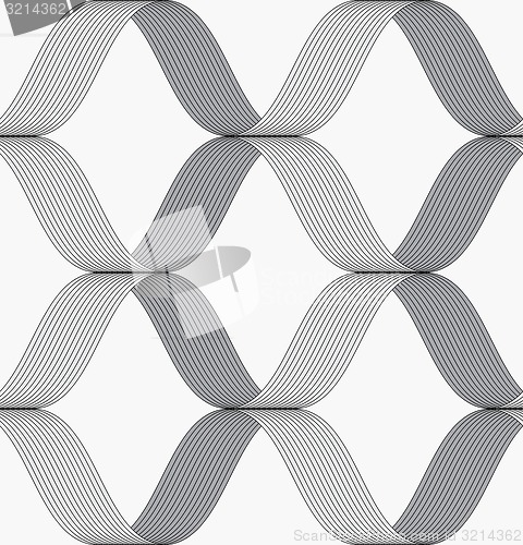 Image of Ribbons forming grid pattern