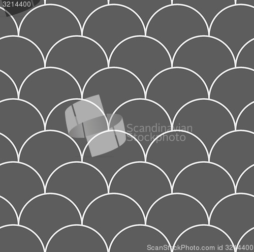 Image of Dark gray overlapping circles