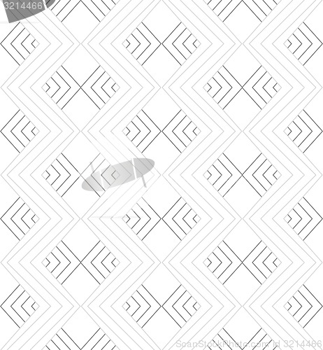 Image of Gray ornament with corners