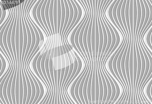 Image of 3D vertical striped waves