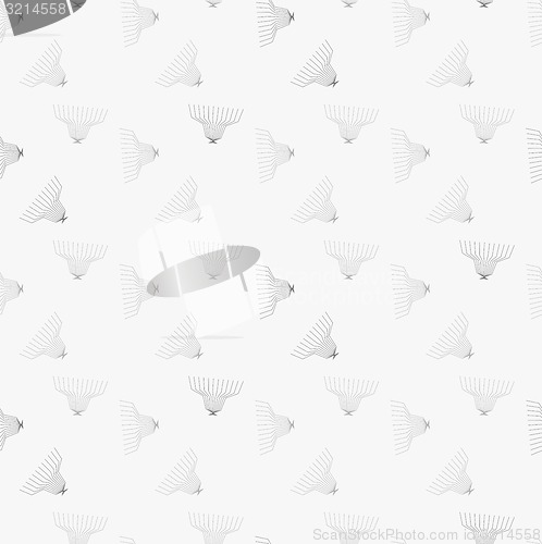 Image of Gray ornament with brushes