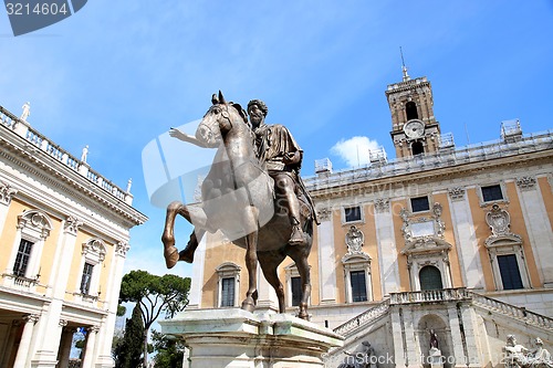 Image of Statue Marco Aurelio in Rome, Italy