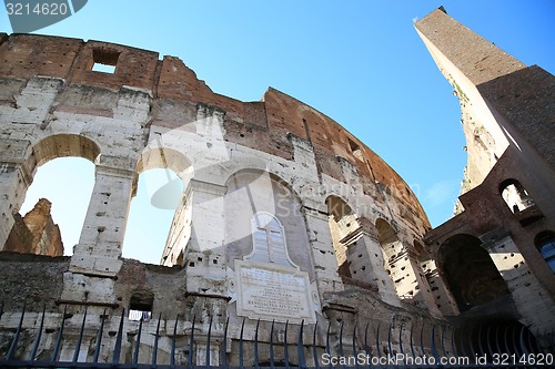 Image of The Colosseum in Rome, Italy