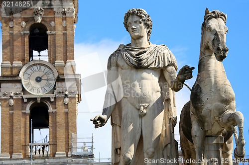 Image of Statue of Pollux in Rome, Italy