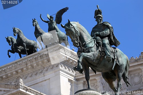 Image of Monument for Victor Emenuel II, in Rome, Italy