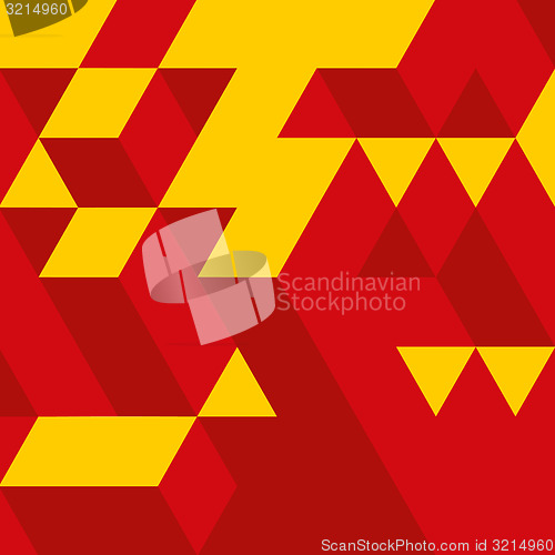 Image of Abstract geometrical 3d background. 